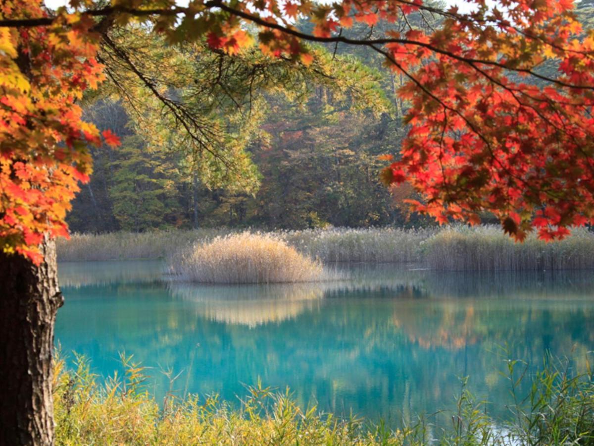 Urabandai Lake Resort Geihinkan Nekoma Rikyu Kitashiobara Ngoại thất bức ảnh